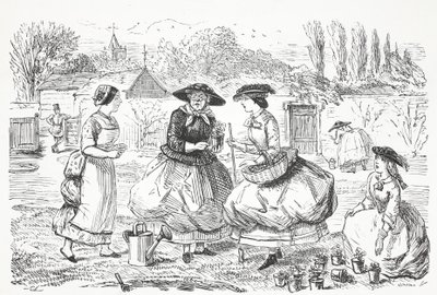 Garden by John Leech
